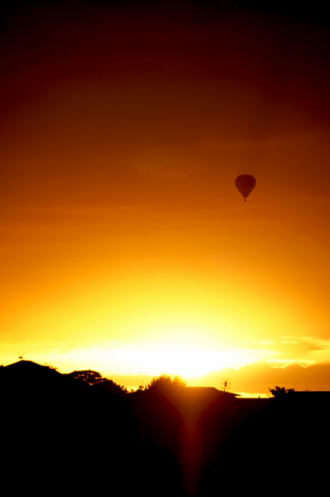 Balloon at Sunrise