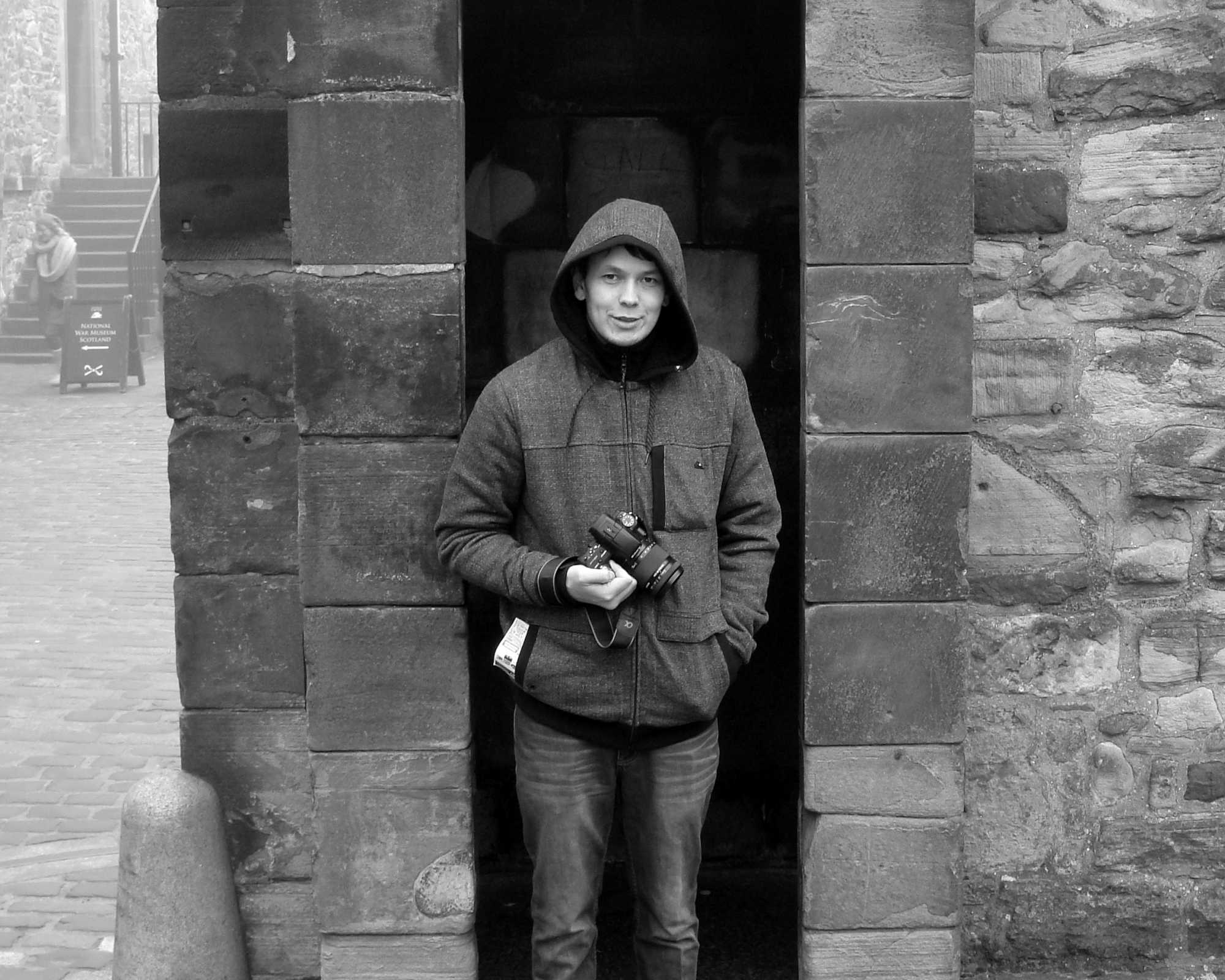 Josh in the Guard Box
