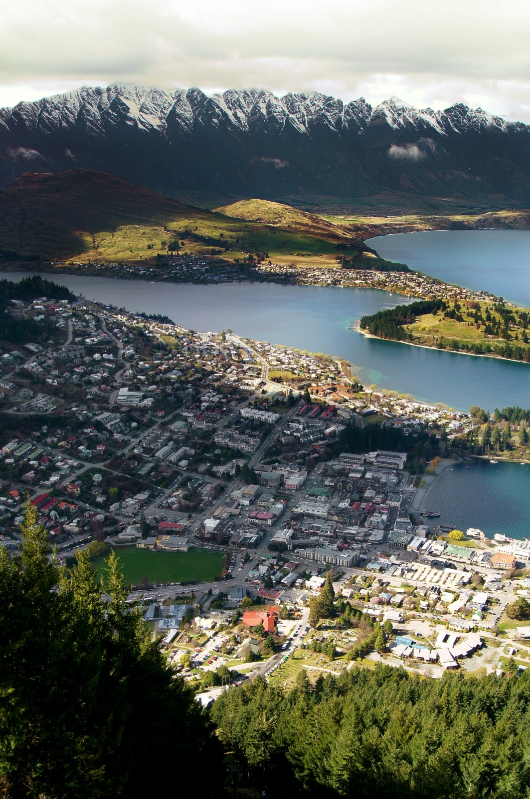 Queenstown from Above