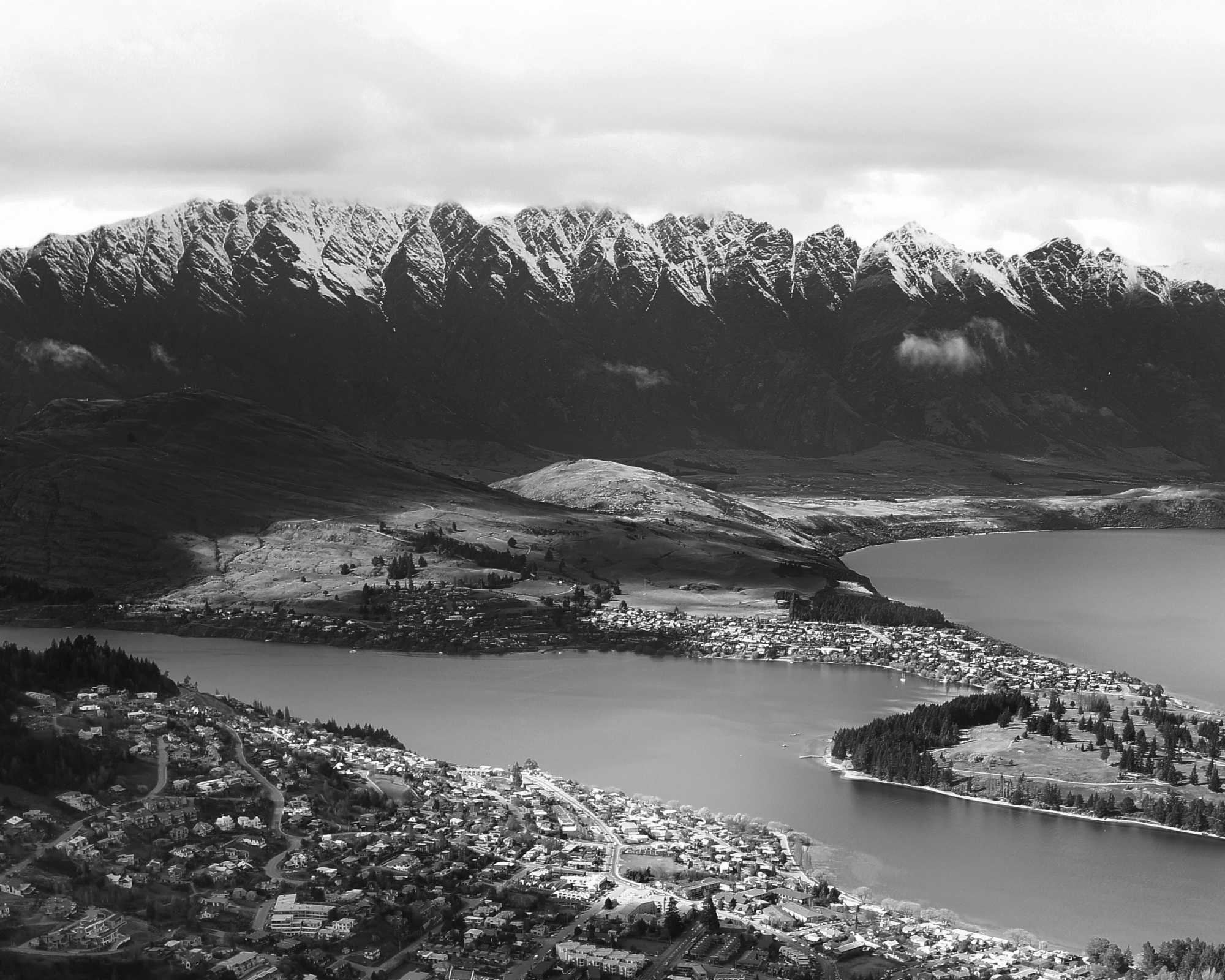 Queenstown from Above