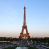 Eiffel Tower at Sunset