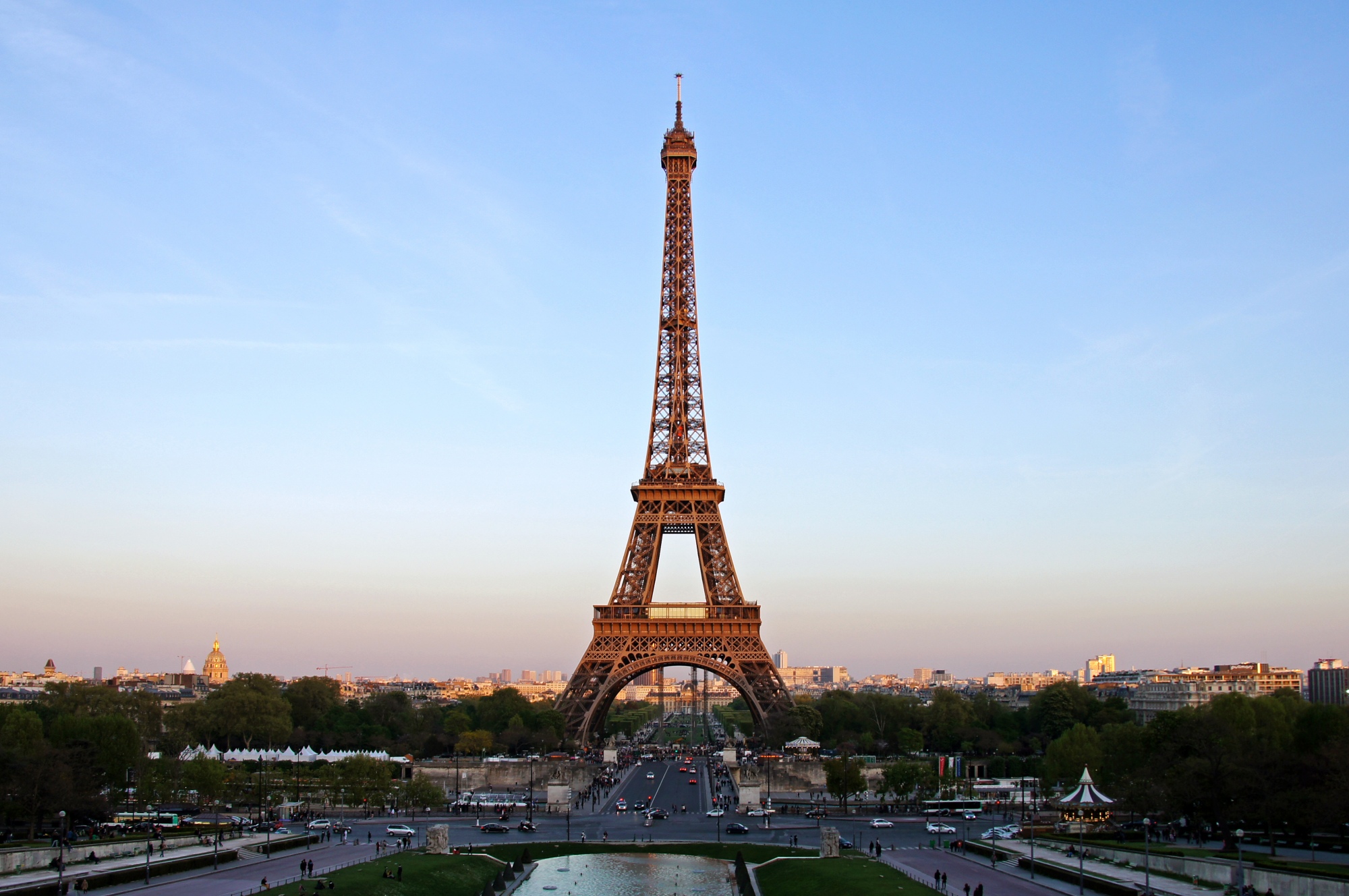 Eiffel Tower at Sunset