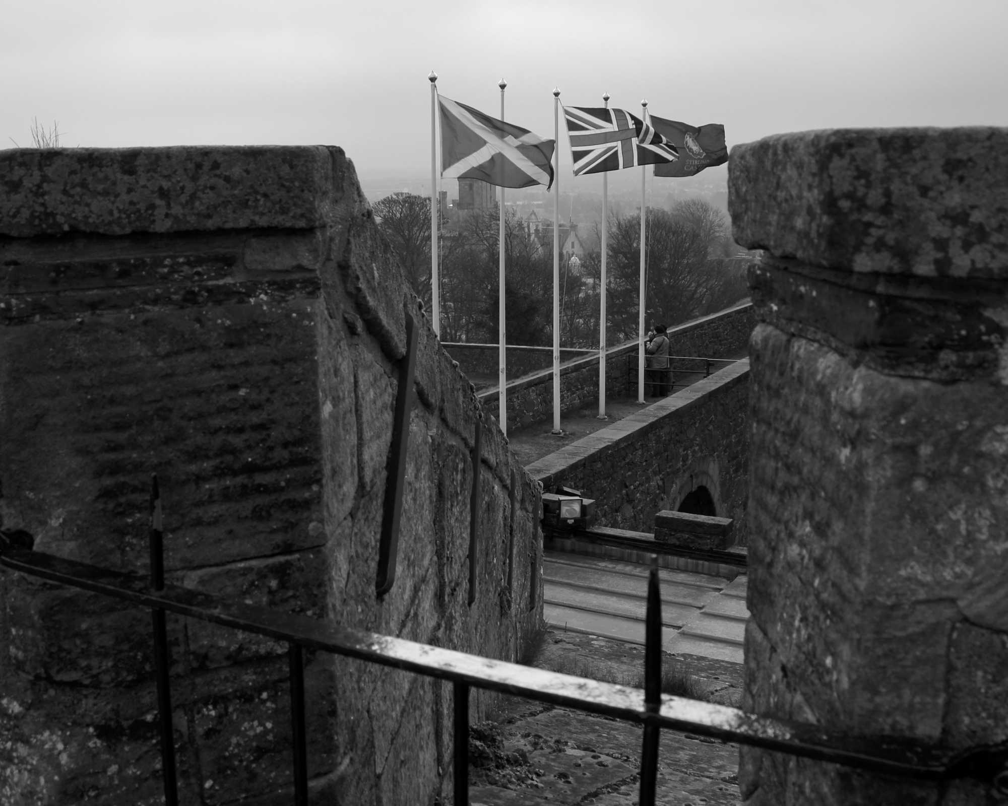 Flags at the Castle