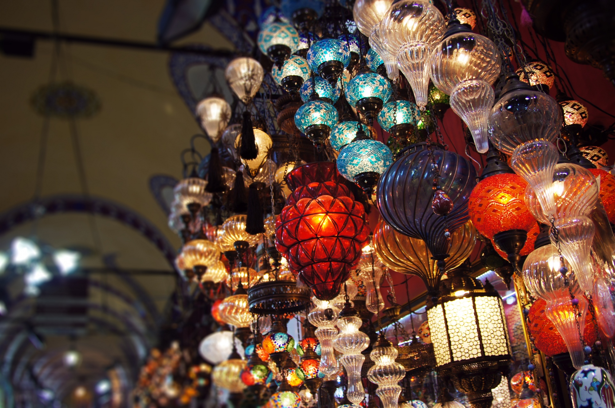 Lamps in the Grand Bazaar