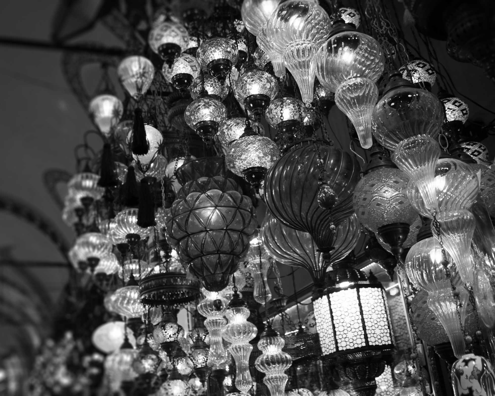 Lamps in the Grand Bazaar
