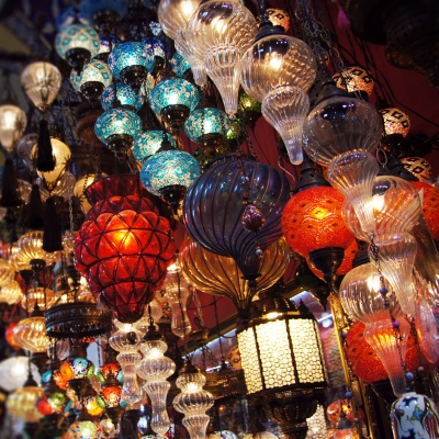 Lamps in the Grand Bazaar
