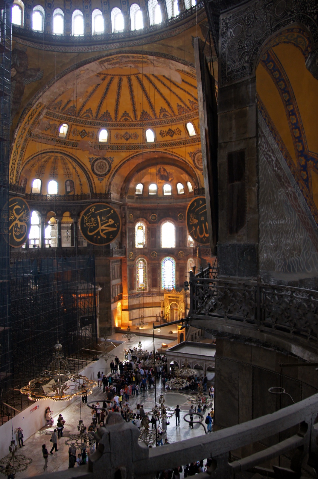 Inside Hagia Sophia