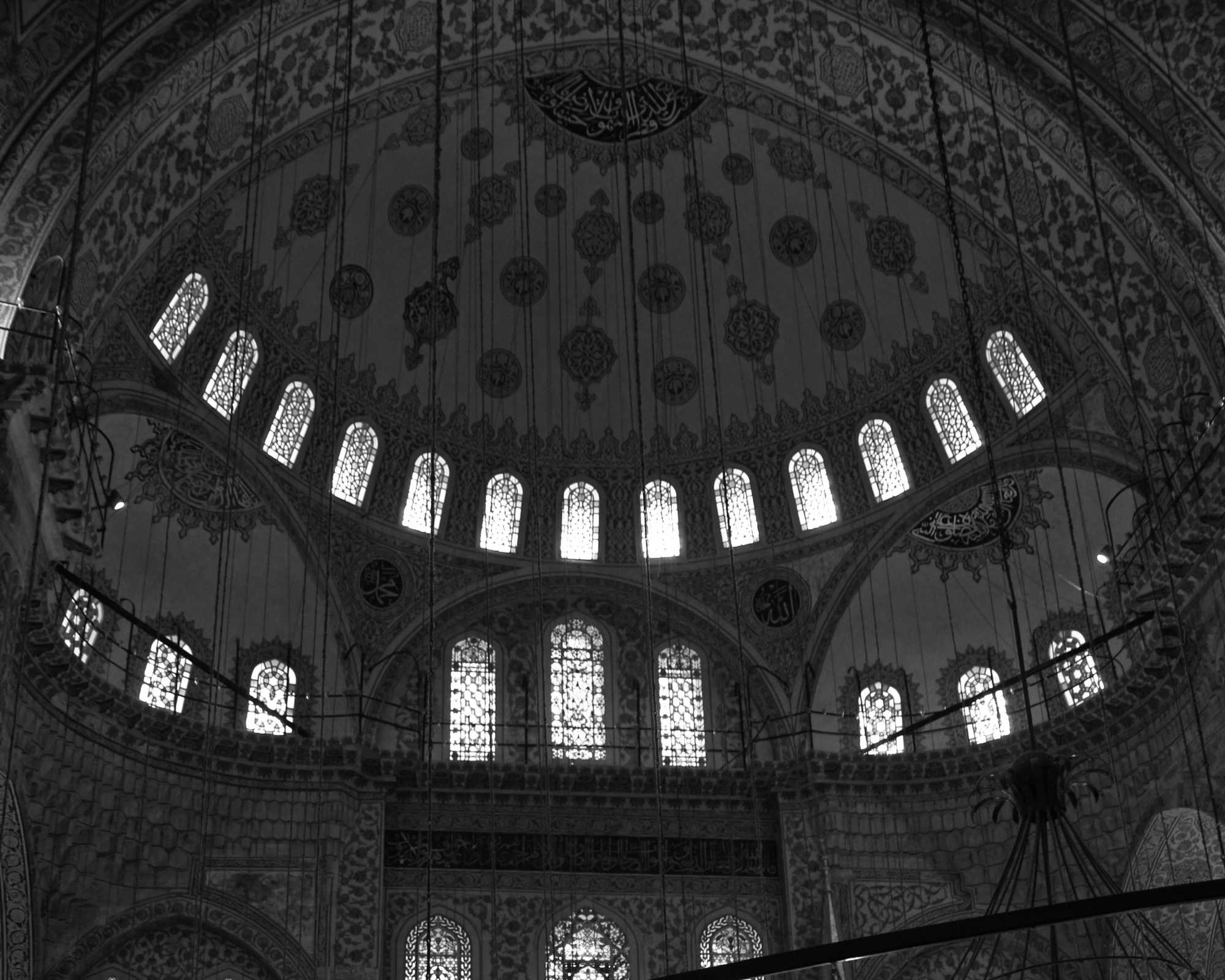 Inside the Blue Mosque