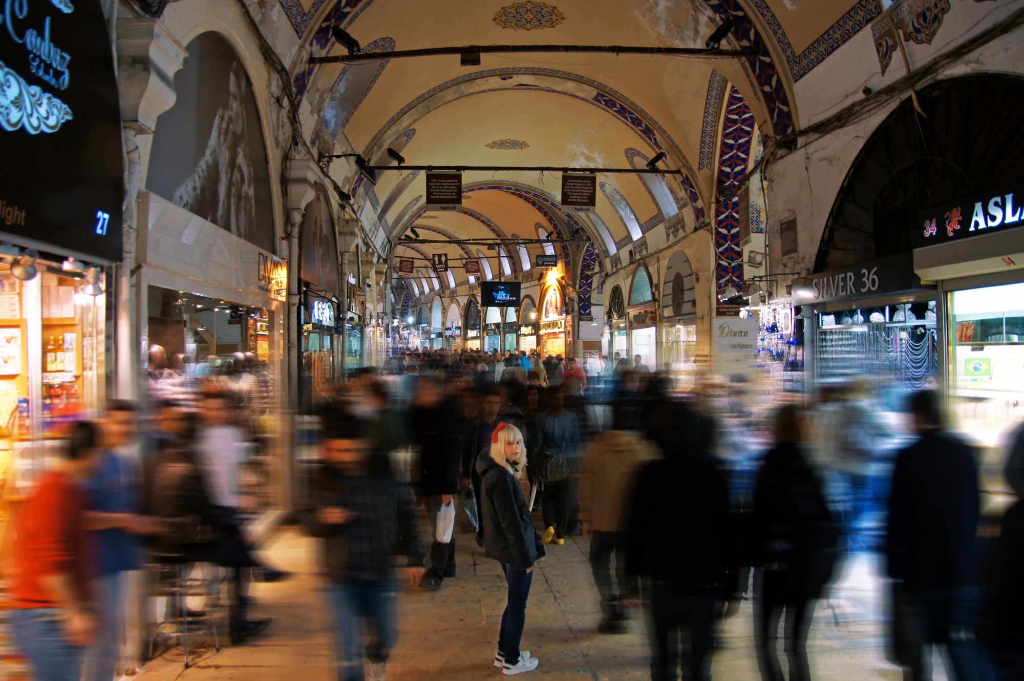 Lisa in The Grand Bazaar