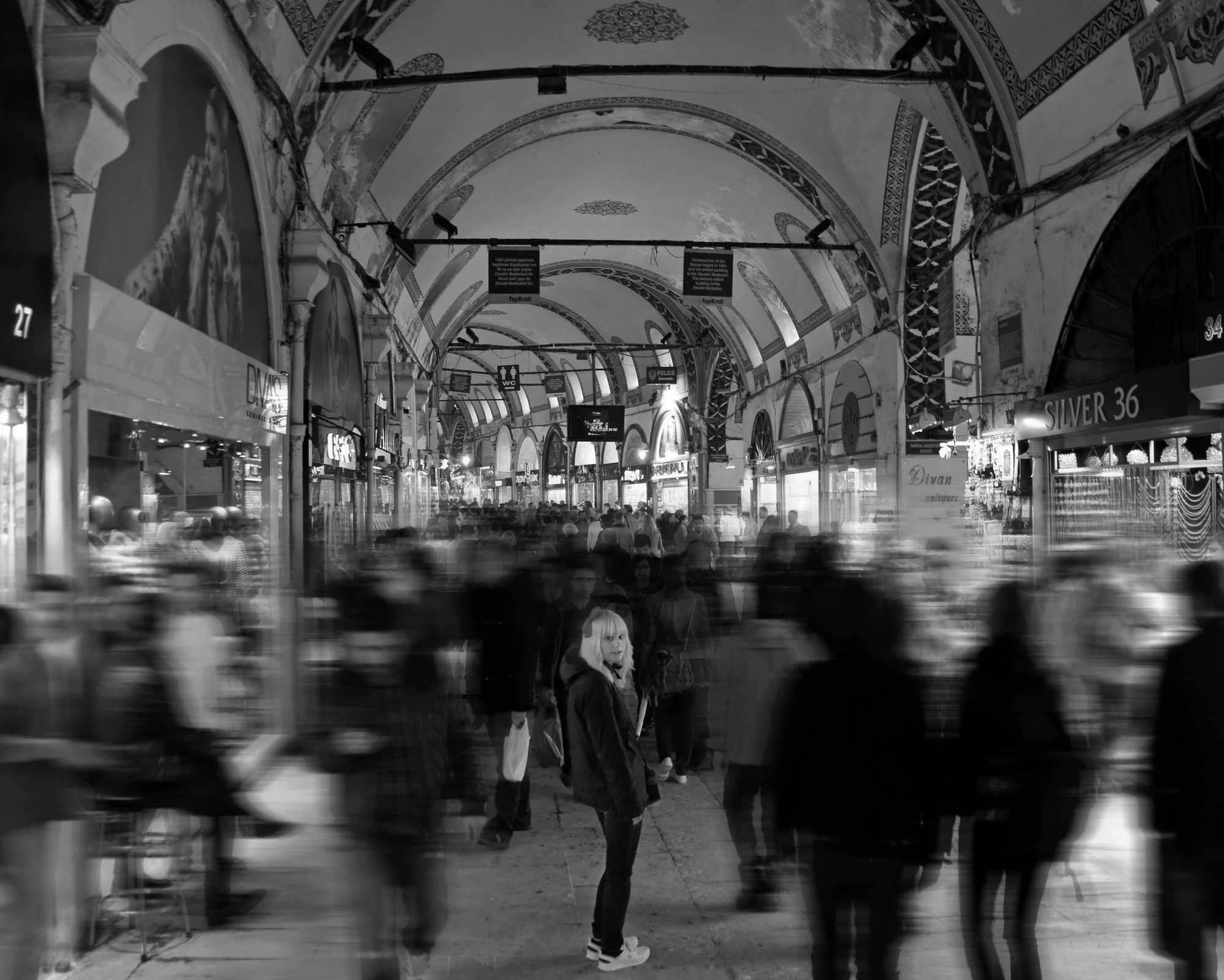 Lisa in The Grand Bazaar