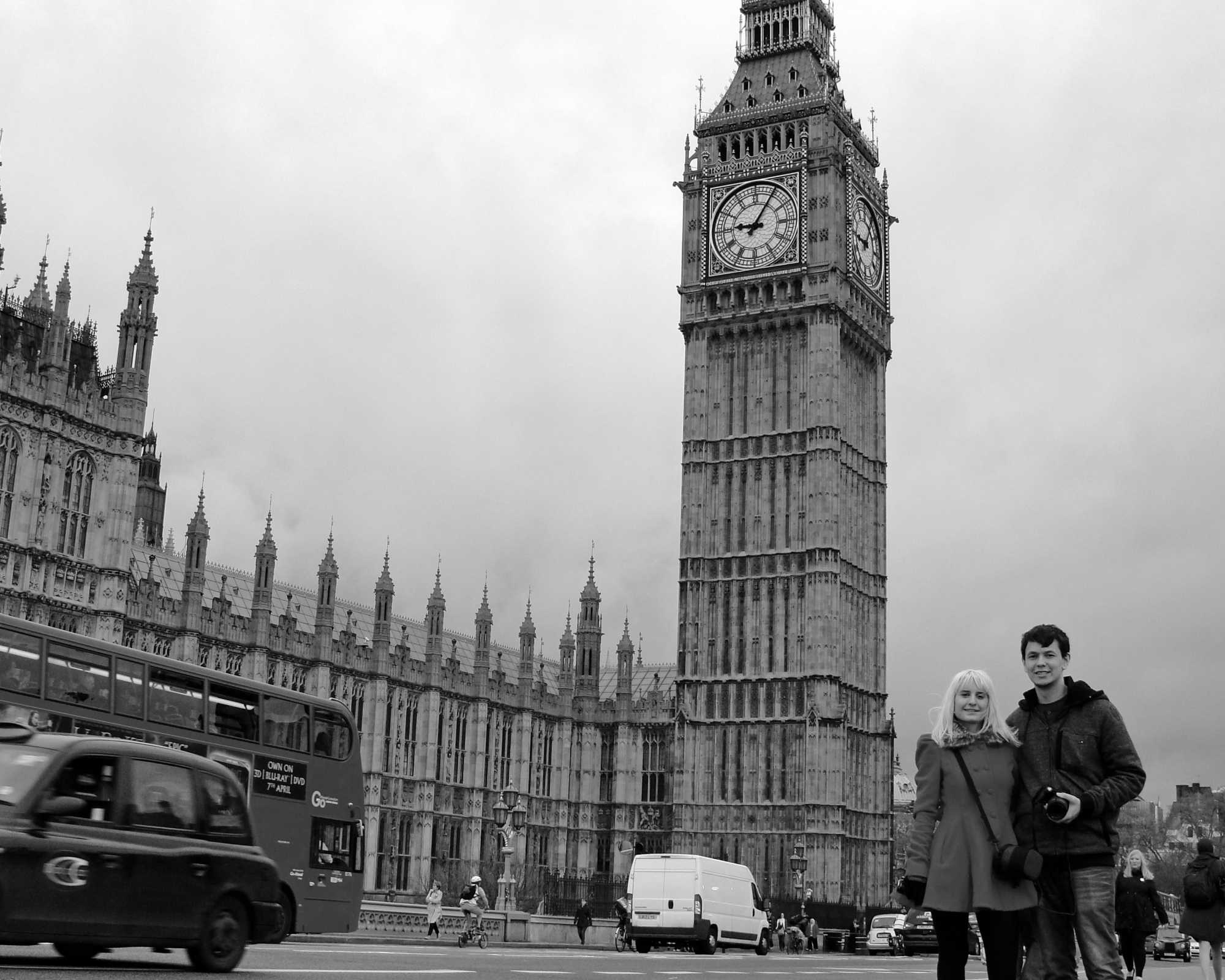 Outside Big Ben