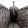 Josh Standing on the Castle Wall