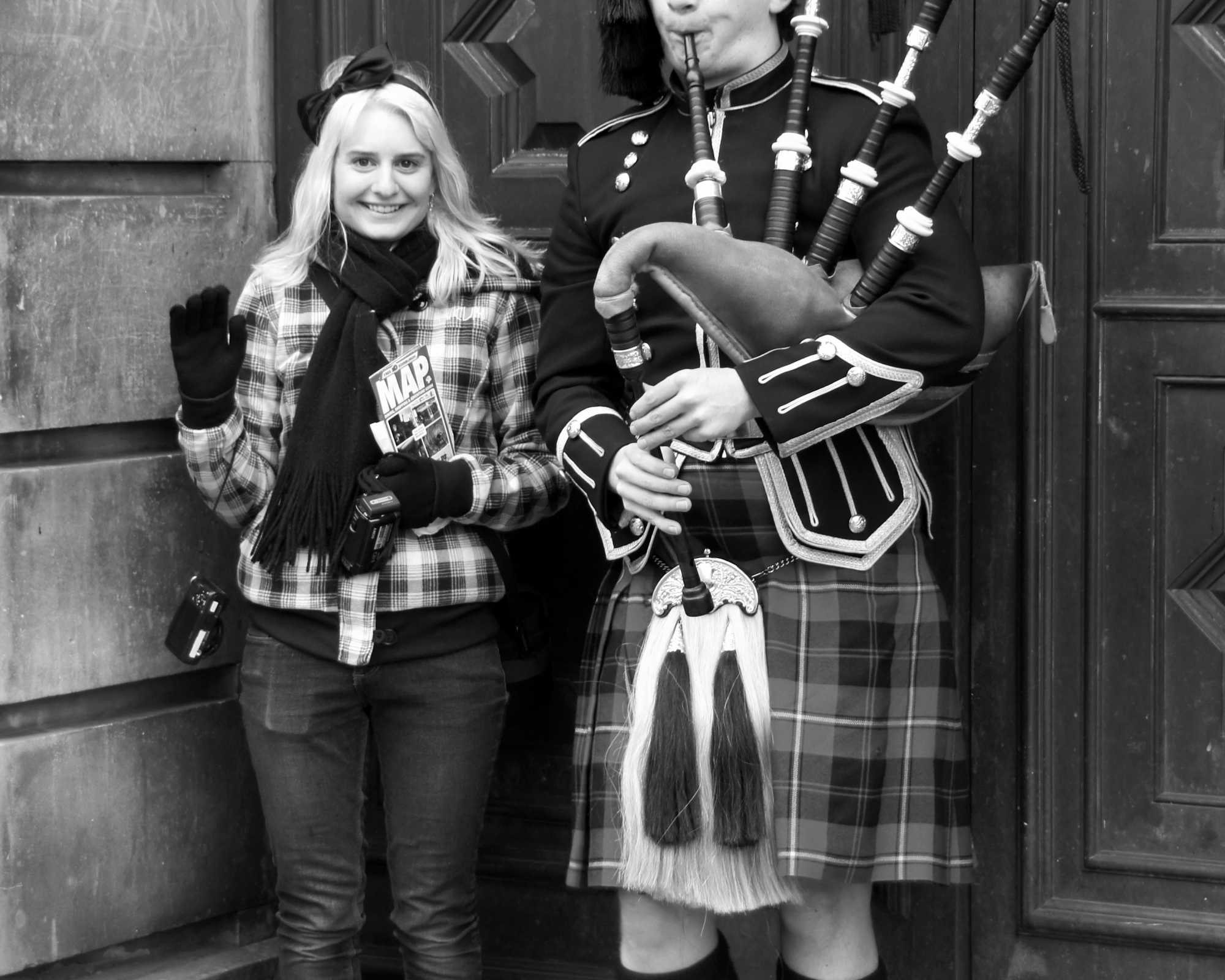 Lisa and the Bag Piper