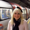 Lisa on the Subway