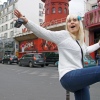 Lisa at Moulin Rouge