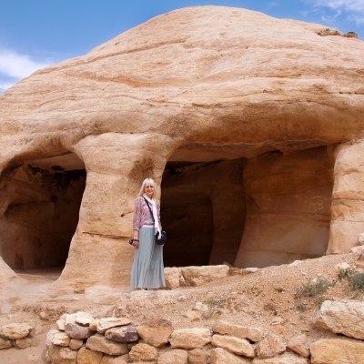 Lisa at Petra