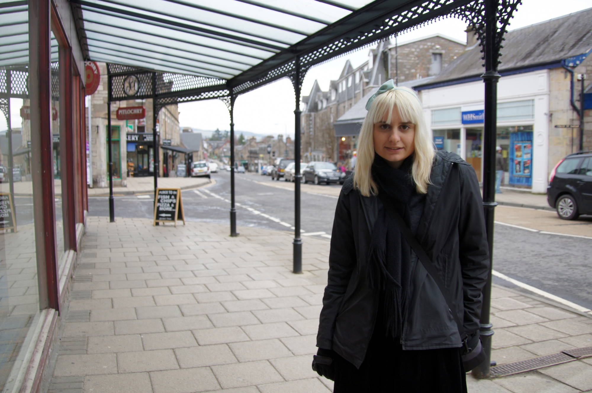 Lisa in Pitlochry
