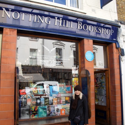Lisa at Notting Hill Bookshop