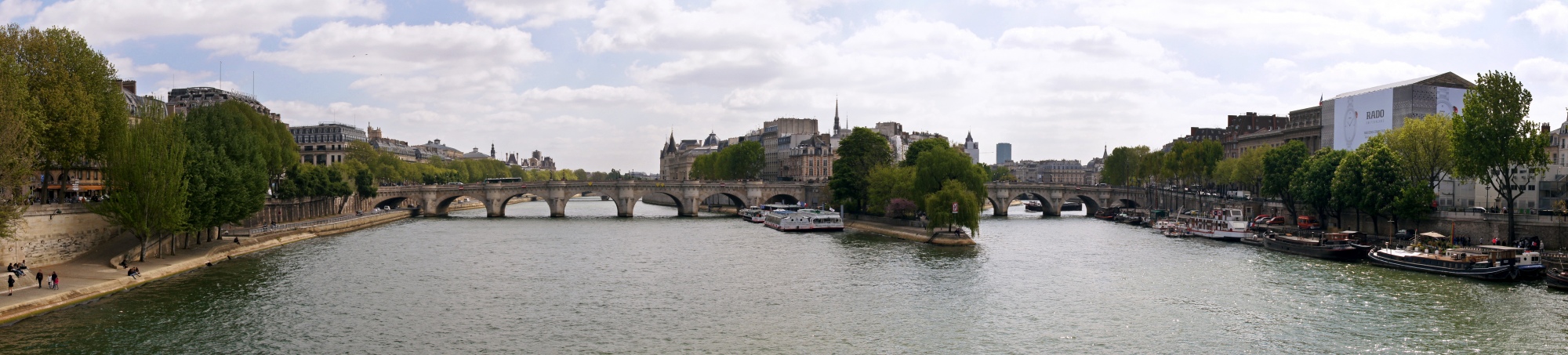 Panorama of La Seine