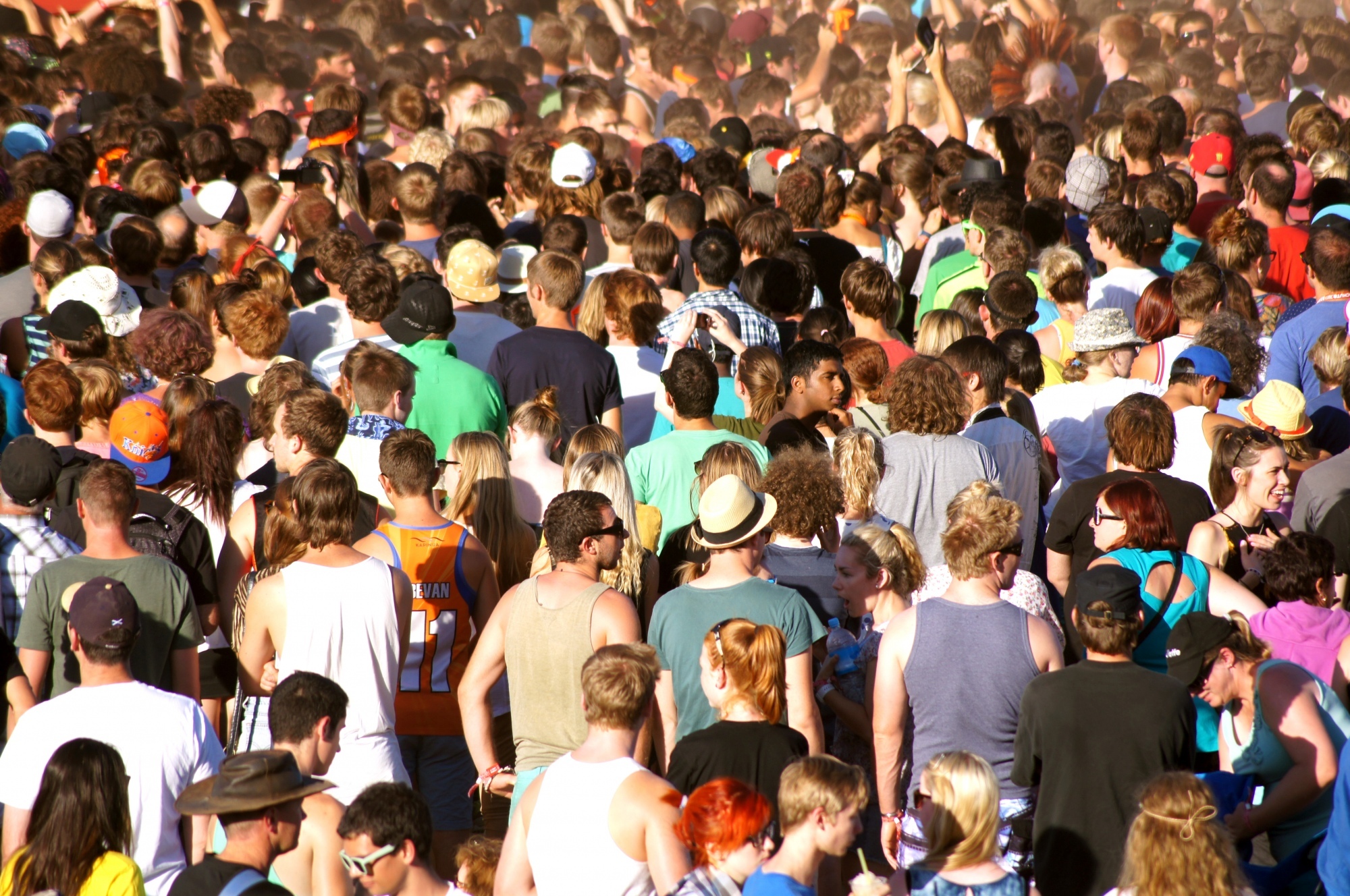 Parachute Crowd