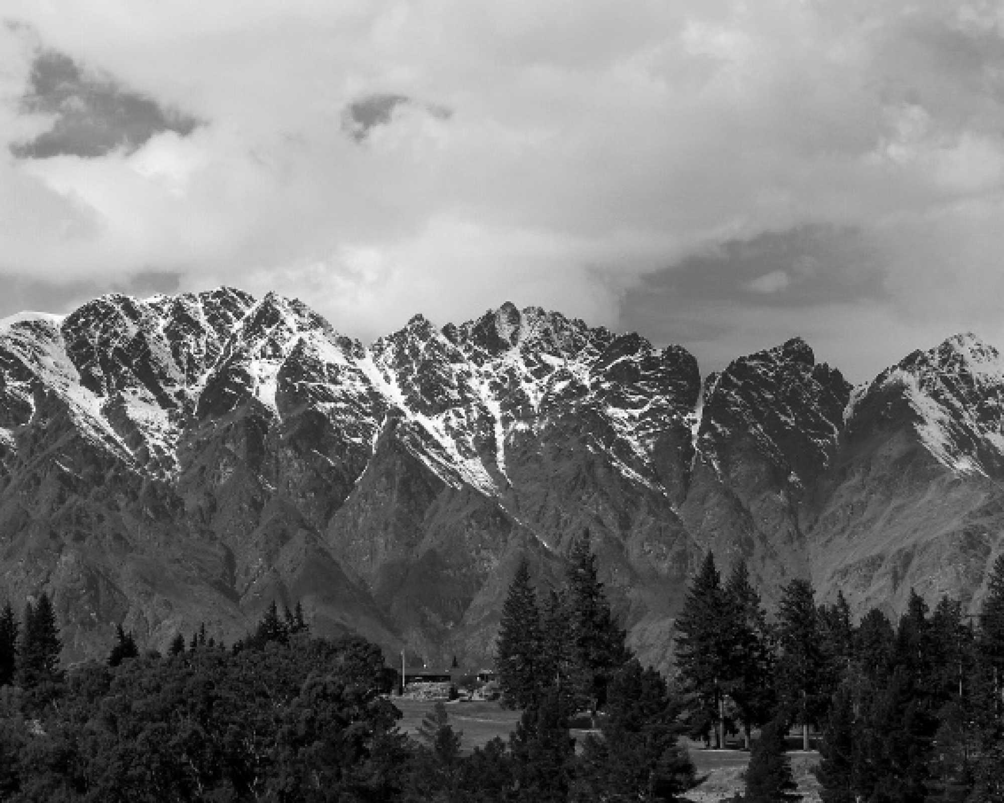 Panorama of The Remarkables