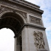 The Arc de Triomphe
