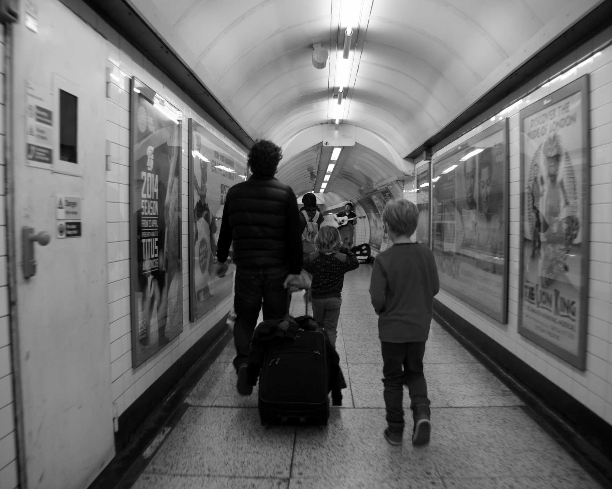 Tunnels between Underground Stations