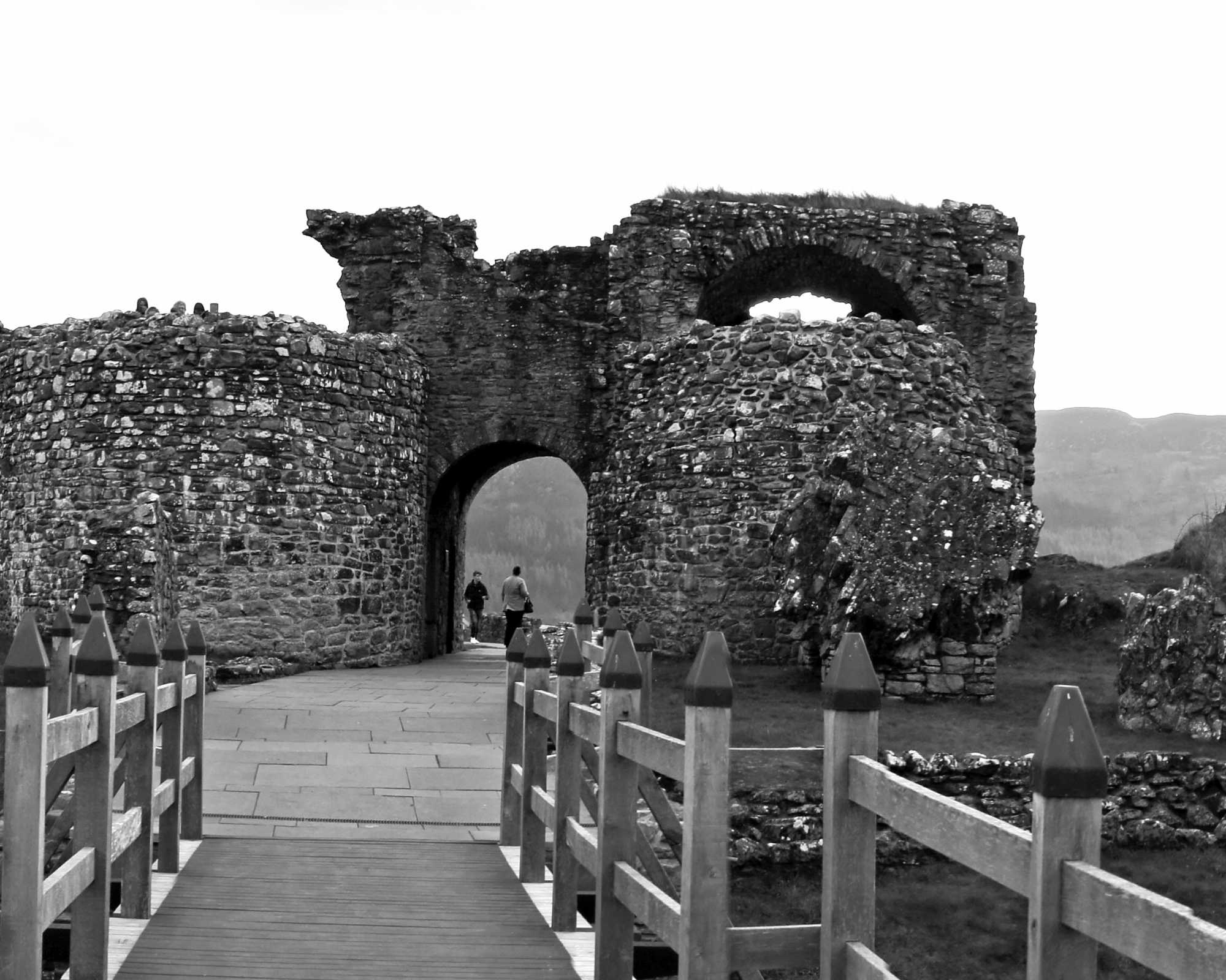 Urquhart Castle Panorama